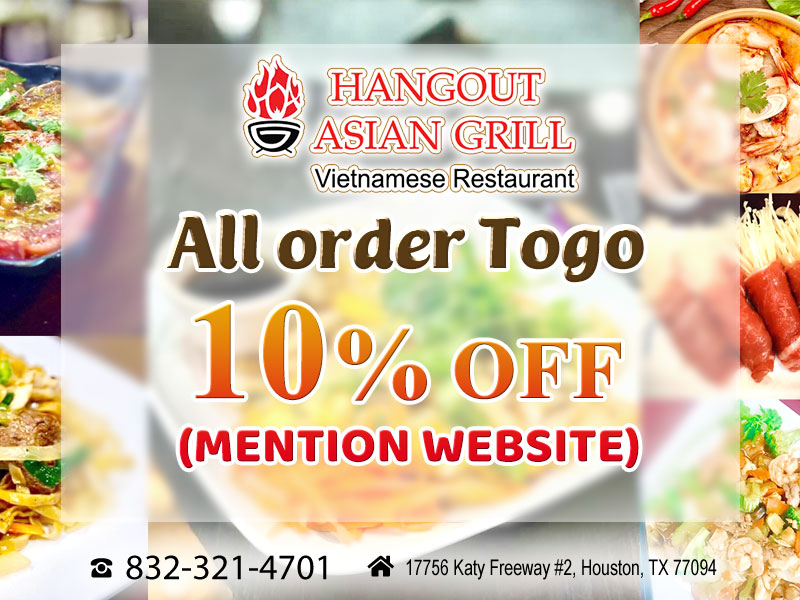 Hang Out Asian Grill | Vietnamese Restaurant 77094 | Houston, TX 77094